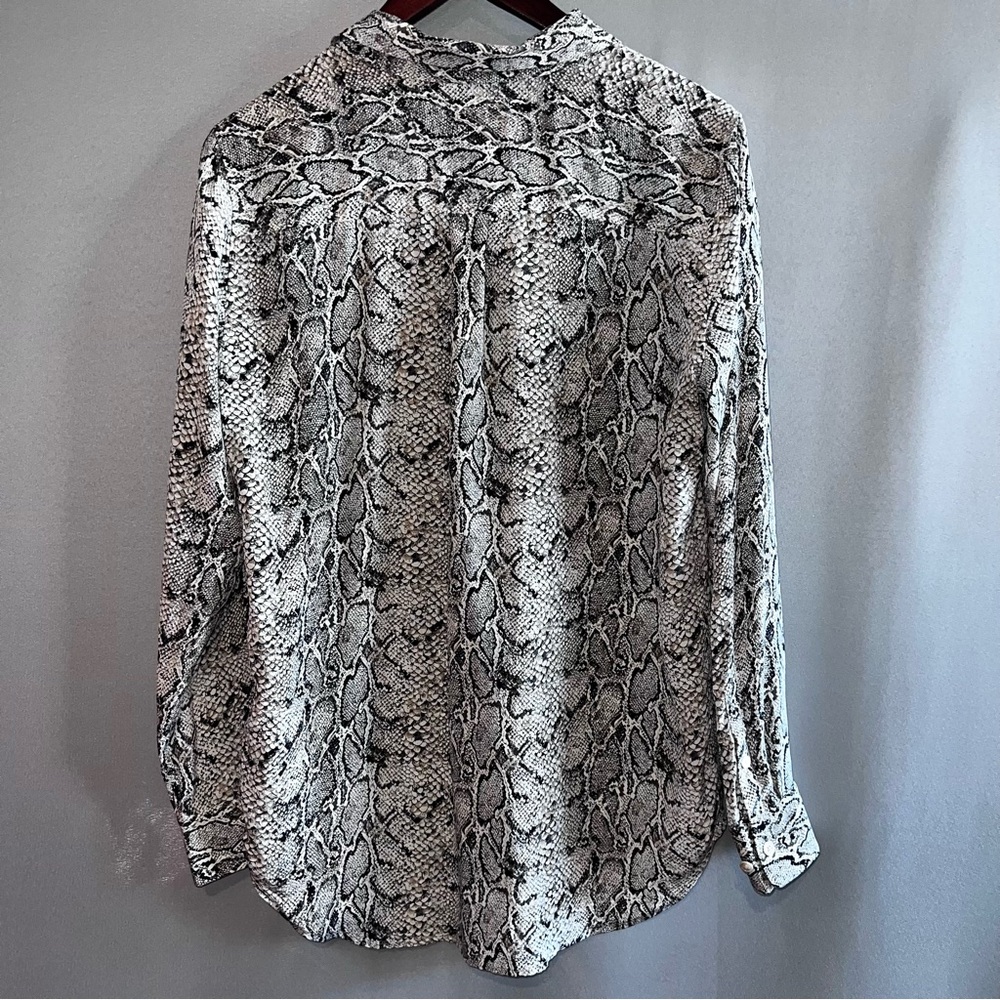 Equipment Femme Snakeskin Pattern Shirt - Picture 2 of 5